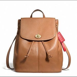 Coach Park Leather Backpack